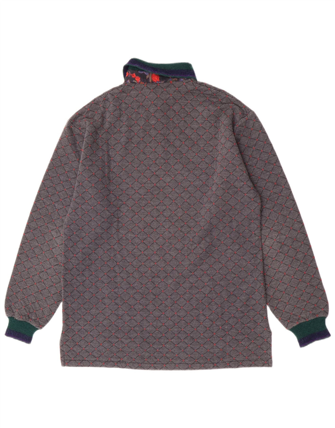Tricou polo de rugby pentru bărbați Johnny Lambs IT 50 Medium Gri Argyle/Diamond
