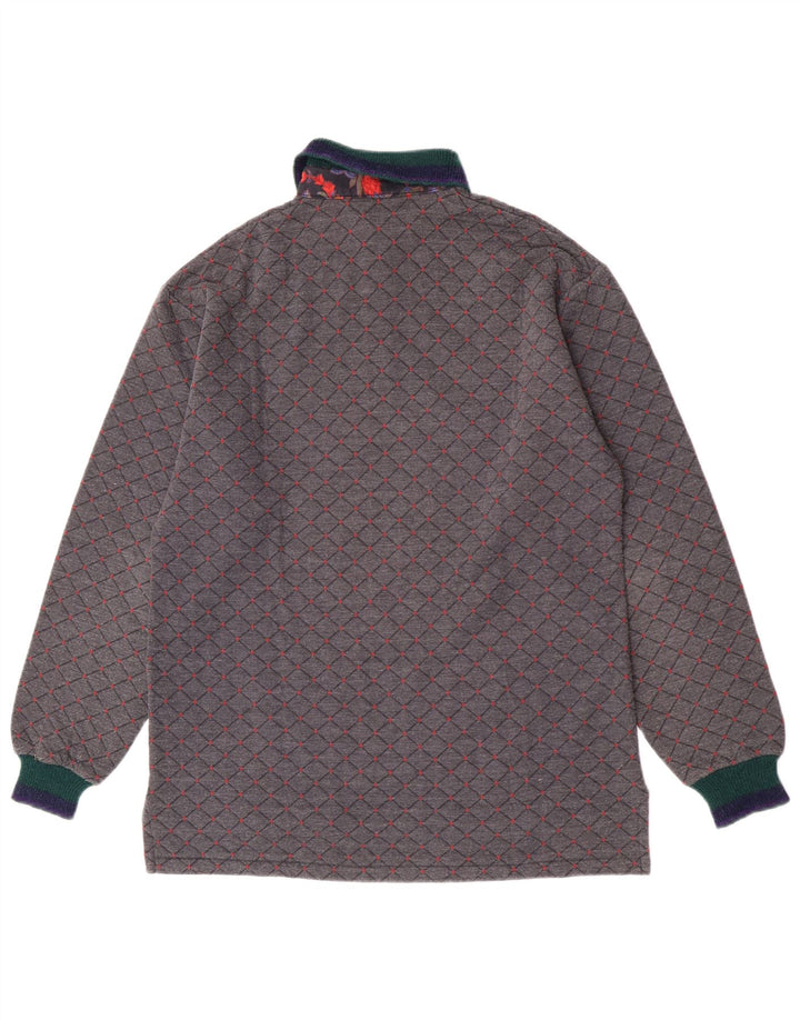 Tricou polo de rugby pentru bărbați Johnny Lambs IT 50 Medium Gri Argyle/Diamond