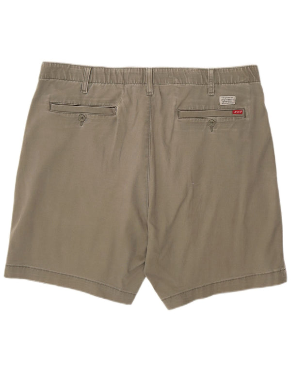Pantaloni scurți chino pentru bărbați Levi's XL W40, bumbac kaki