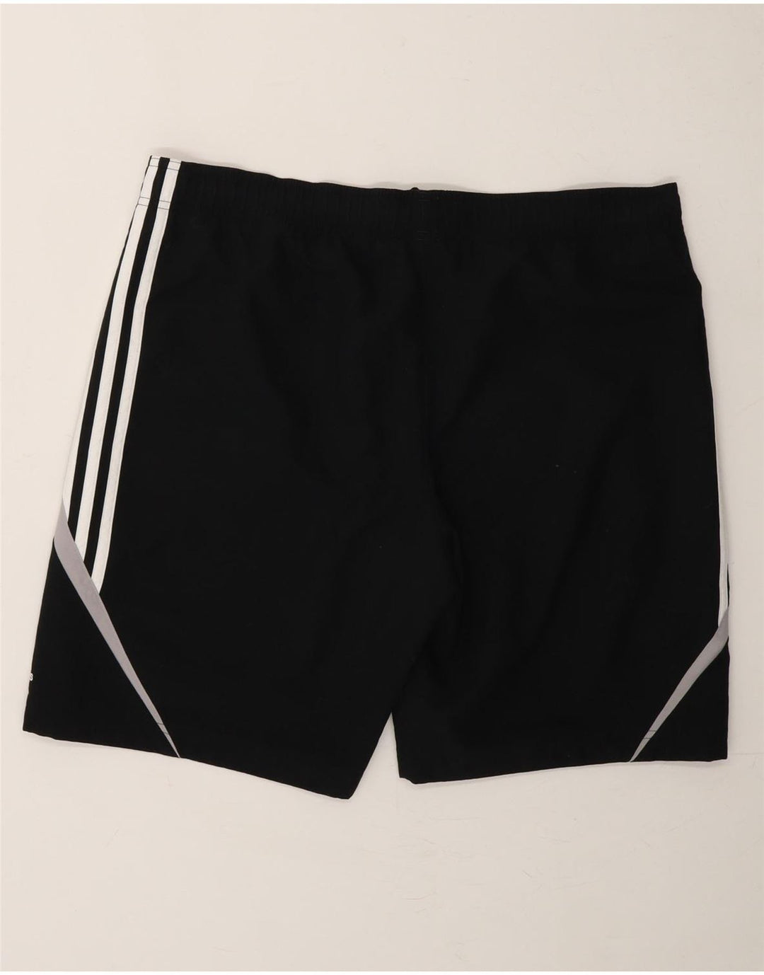 ADIDAS Mens Sport Shorts Medium Black Colourblock Polyester Vintage Adidas and Second-Hand Adidas from Messina Hembry 