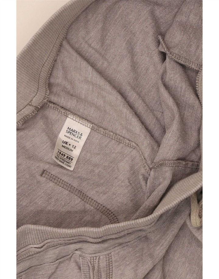 Pantaloni de trening pentru femei Marks & Spencer UK 12, bumbac gri mediu