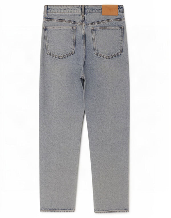 Blugi conici pentru femei Zara EU 40 Medium W30 L27 Albastru
