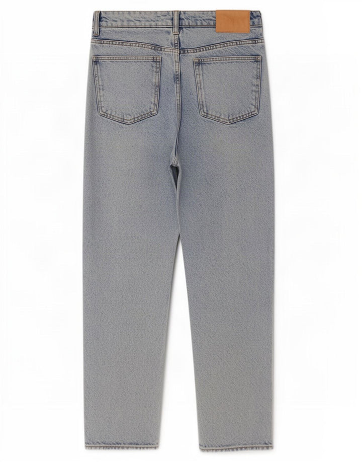 Blugi conici pentru femei Zara EU 40 Medium W30 L27 Albastru