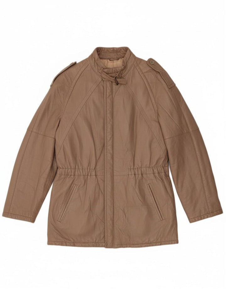 Jachetă militară vintage pentru bărbați UK 38 maro mediu