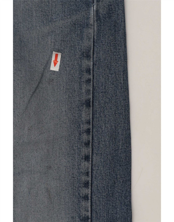 Blugi Levi's 505 Regular Straight pentru bărbați W34 L30 Bumbac albastru