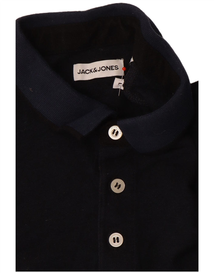 Tricou polo Jack & Jones pentru bărbați, mare, albastru bleumarin