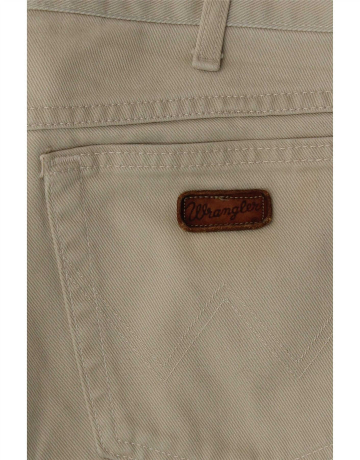 Blugi drepți obișnuiți pentru bărbați Wrangler W34 L31 bumbac verde