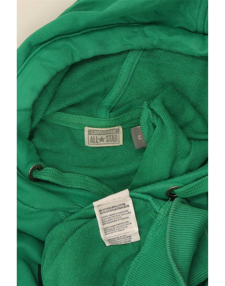 Pulover pentru bărbați Converse Graphic Hoodie, bumbac verde mediu