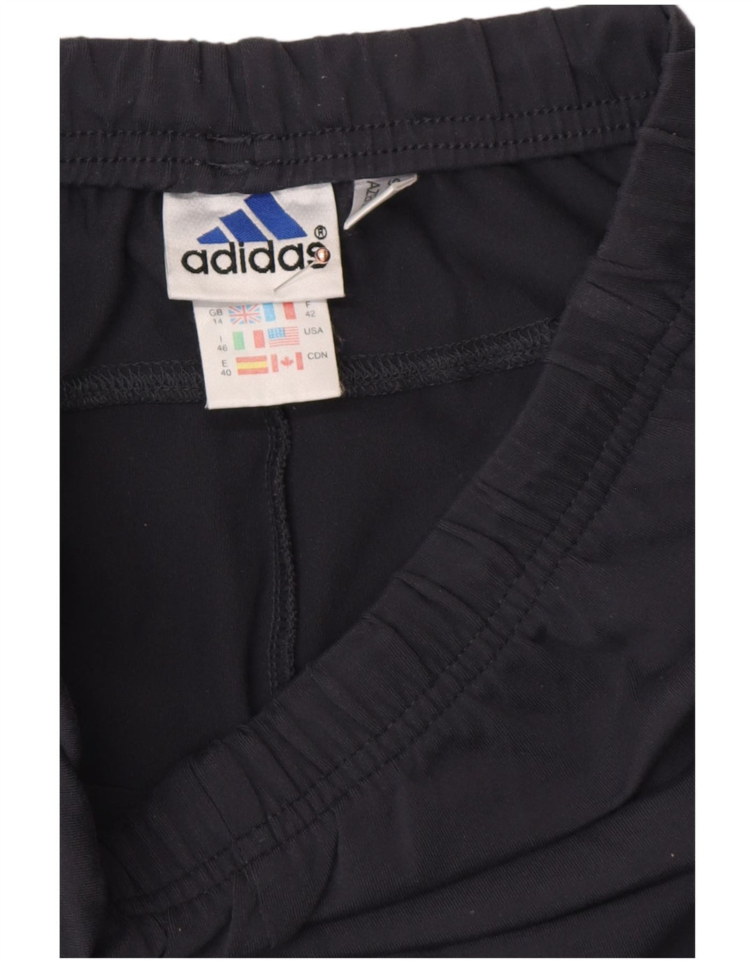 Pantaloni de trening ADIDAS pentru femei UK 14, mare, gri, poliester