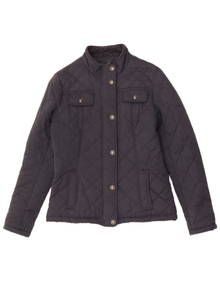 Jachetă matlasată pentru femei Fat Face UK 8 Small, bleumarin, poliester