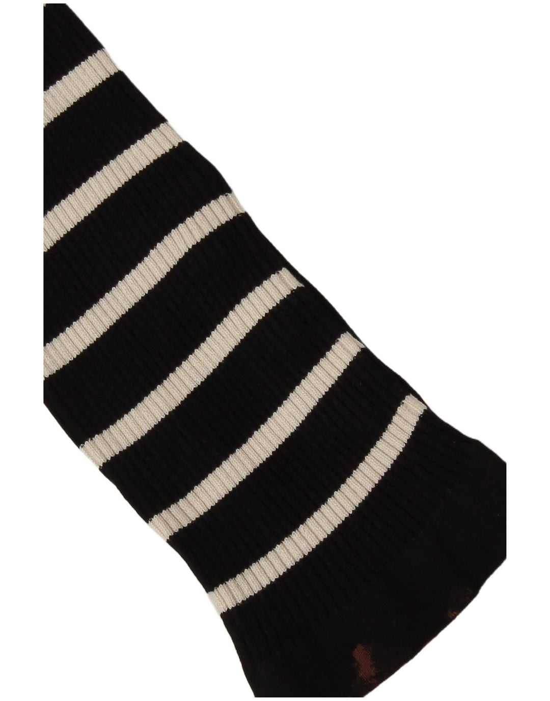 Top femeie Zara cu mânecă lungă UK 10 mic, cu dungi negre, viscoză
