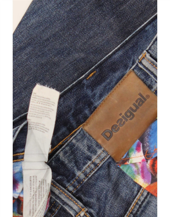 Blugi Desigual Bărbați Drepți W30 L33 Bumbac Albastru