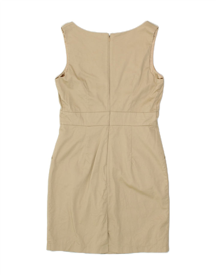 MOSSIMO Womens Sleeveless Sheath Dress US 10 Large Beige Vintage Mossimo and Second-Hand Mossimo from Messina Hembry 
