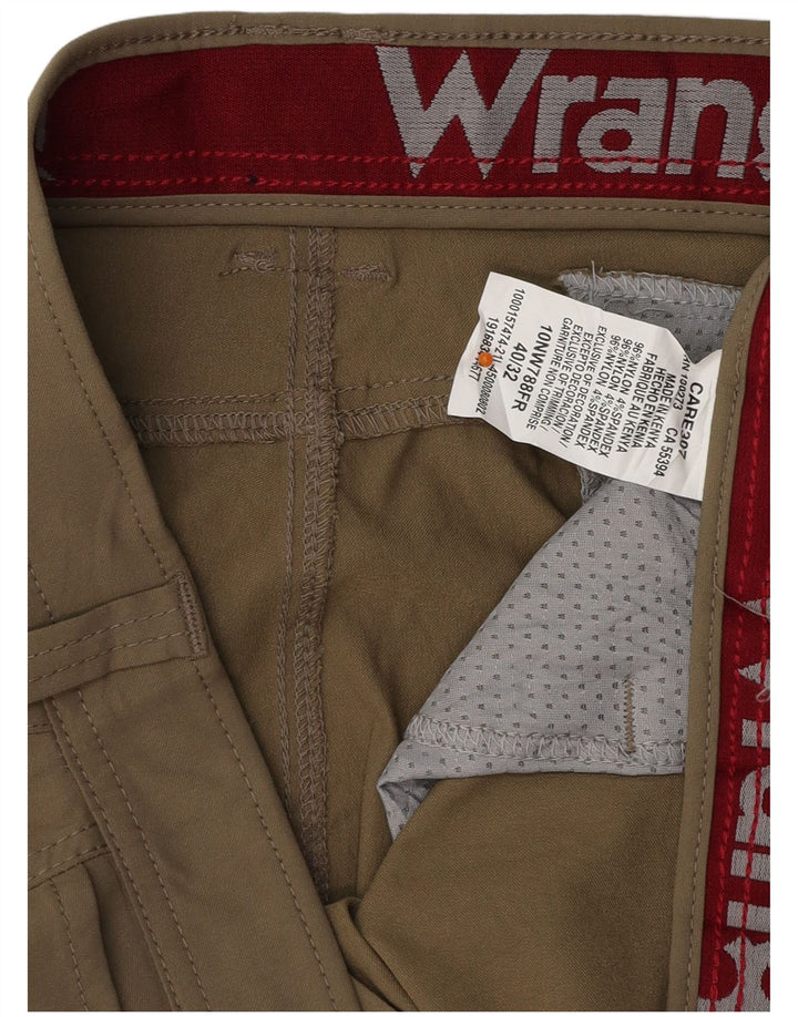 Pantaloni cargo drepti pentru bărbați WRANGLER W40 L32 Nailon kaki