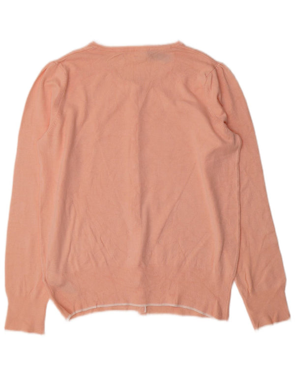 Pulover cardigan pentru femei Marks & Spencer UK 12 Medium Pink Viscose