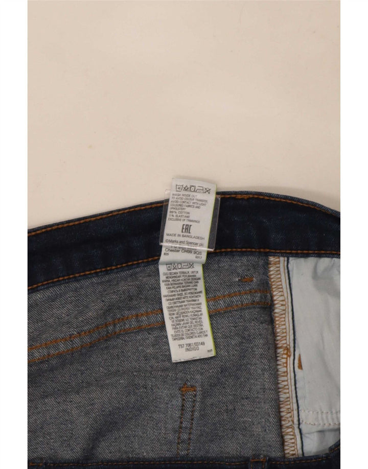 Marks & Spencer Blugi subțiri Bootcut pentru femei UK 14 Large W32 L29 Bleumarin