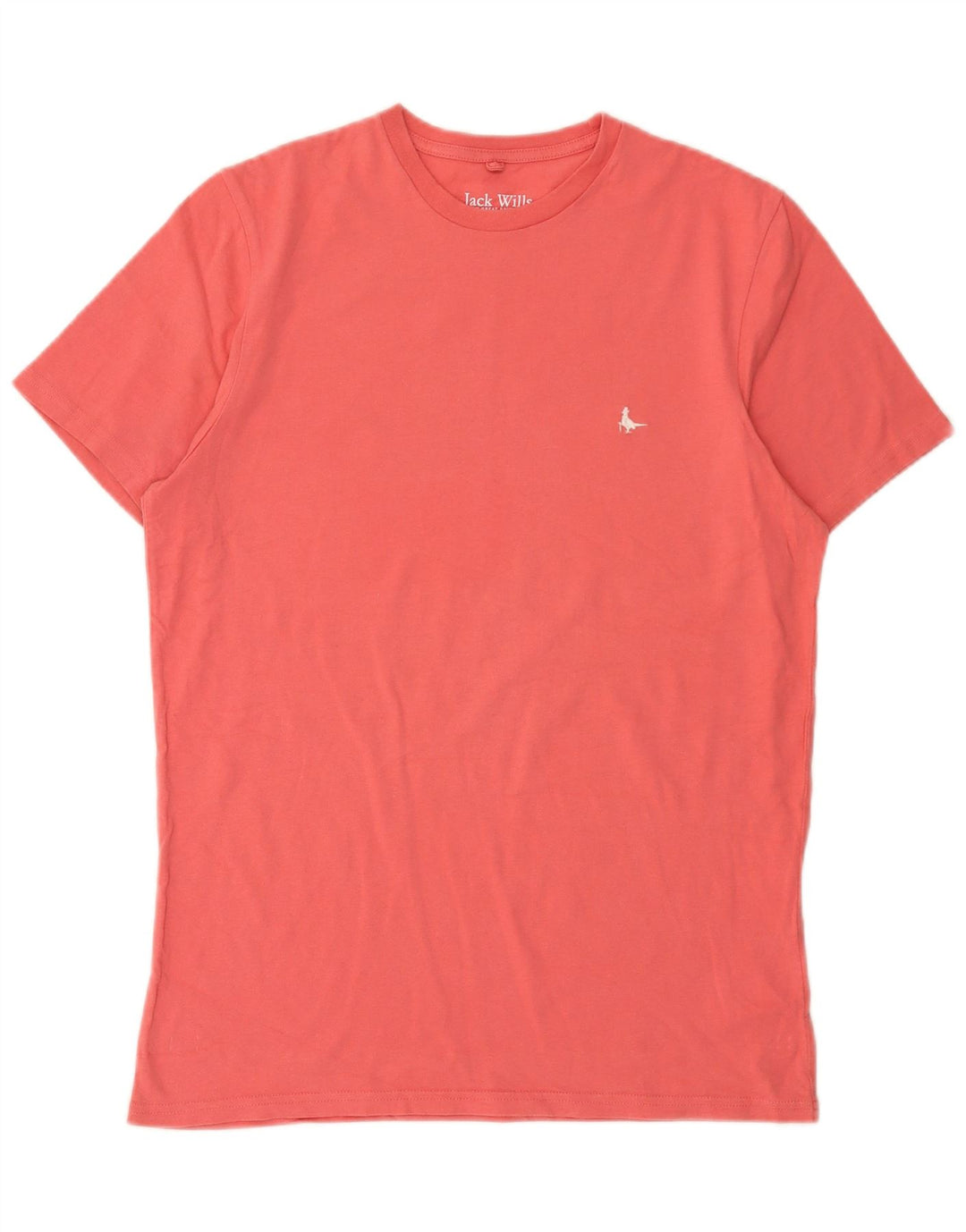 Tricou Jack Wills pentru bărbați, cu croiala clasică, top din bumbac roz mediu
