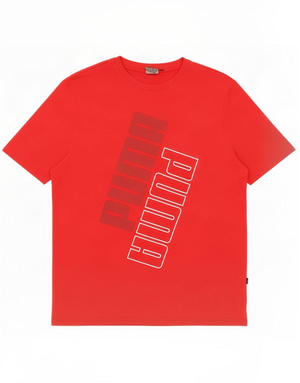 Tricou grafic Puma pentru bărbați Top XL Bumbac roșu