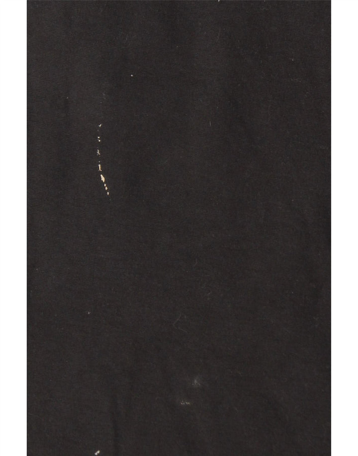 Pantaloni de trening pentru bărbați RUSSELL ATHLETIC, raion mediu negru