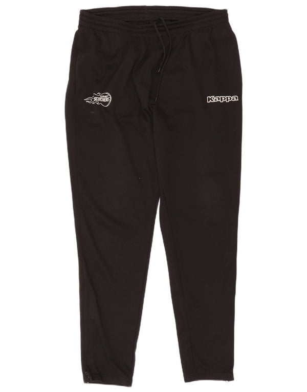 Pantaloni de trening cu grafică pentru bărbați Kappa XL negru