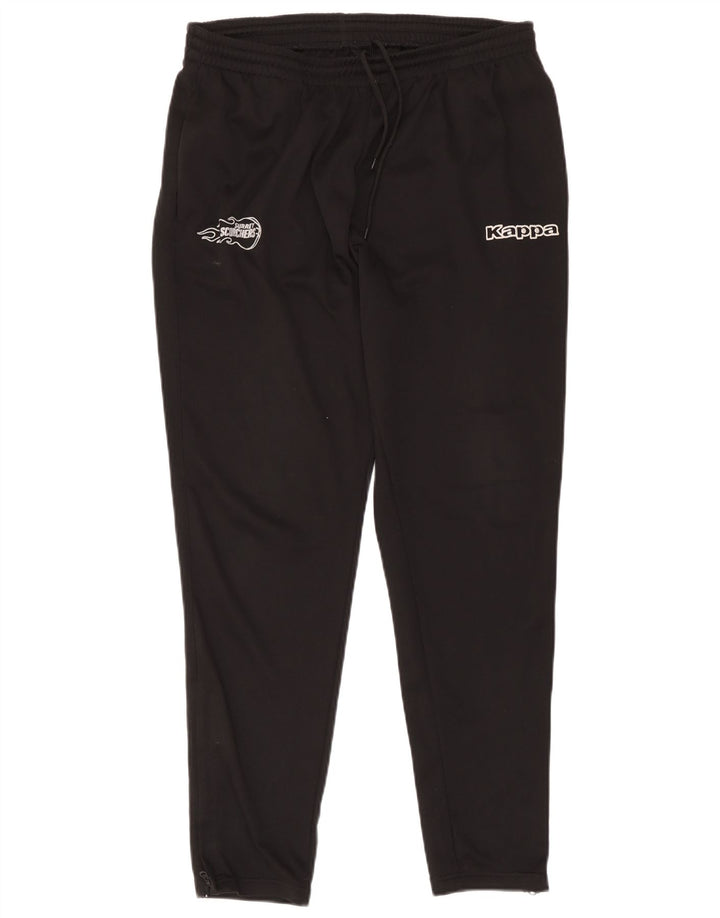 Pantaloni de trening cu grafică pentru bărbați Kappa XL negru