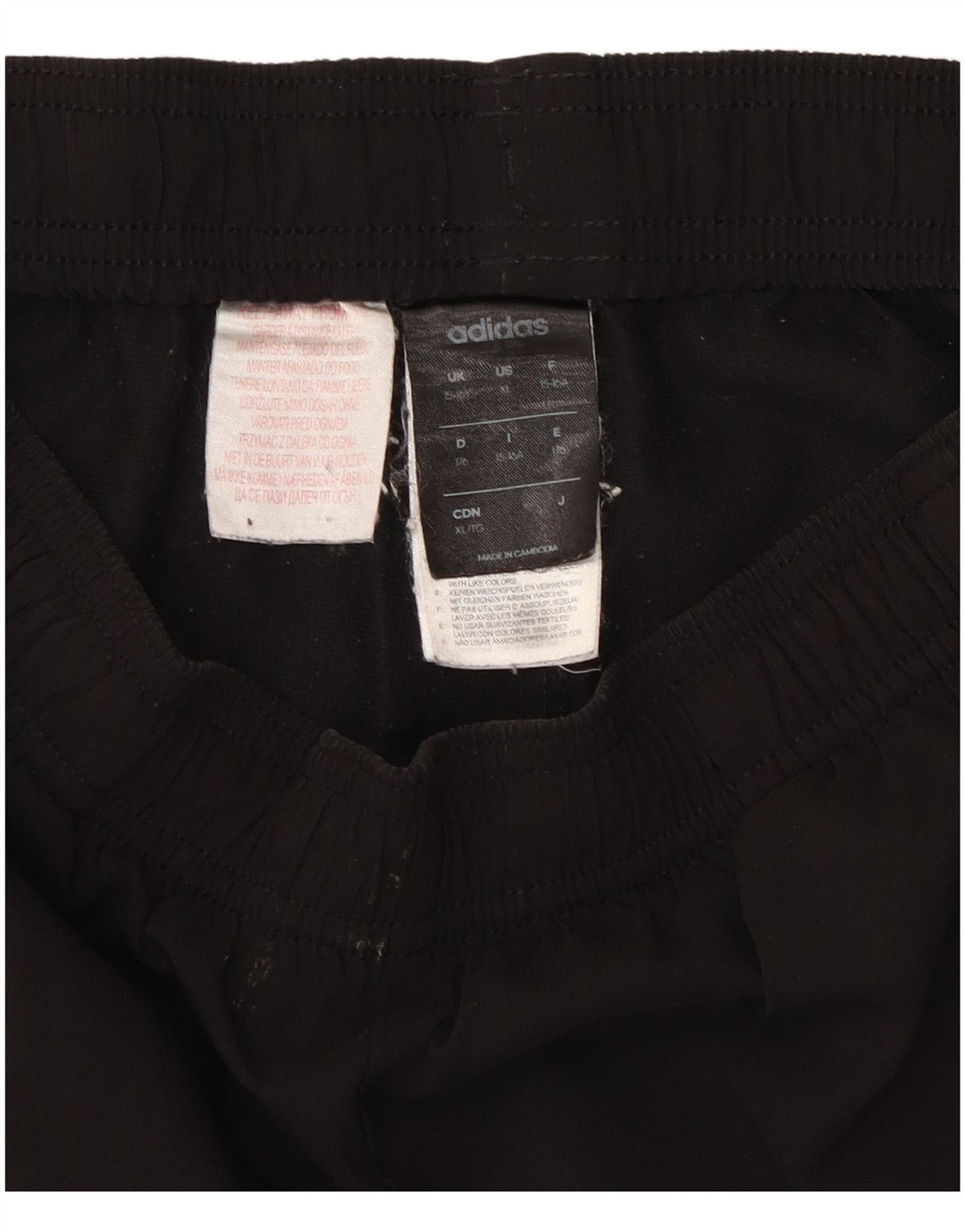 Pantaloni scurți sport adidas băieți 15-16 ani poliester negru