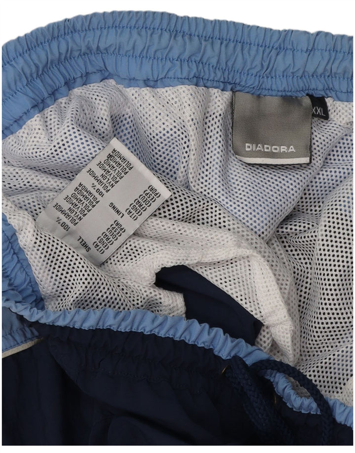 Pantaloni scurți de înot DIADORA pentru bărbați 2XL bleumarin poliester color bloc