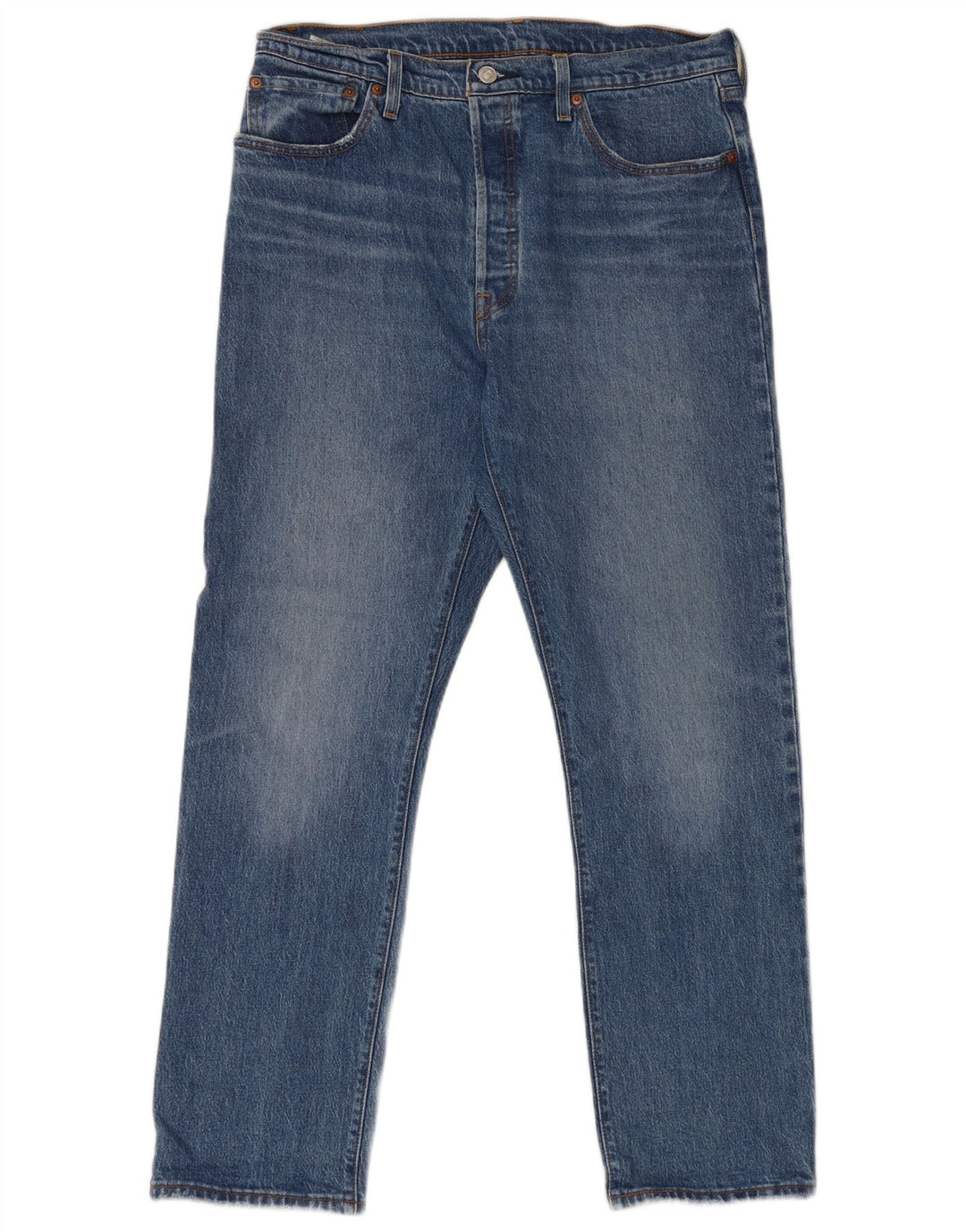 Blugi drepti pentru bărbați Levi's 501 W32 L30 Bumbac albastru