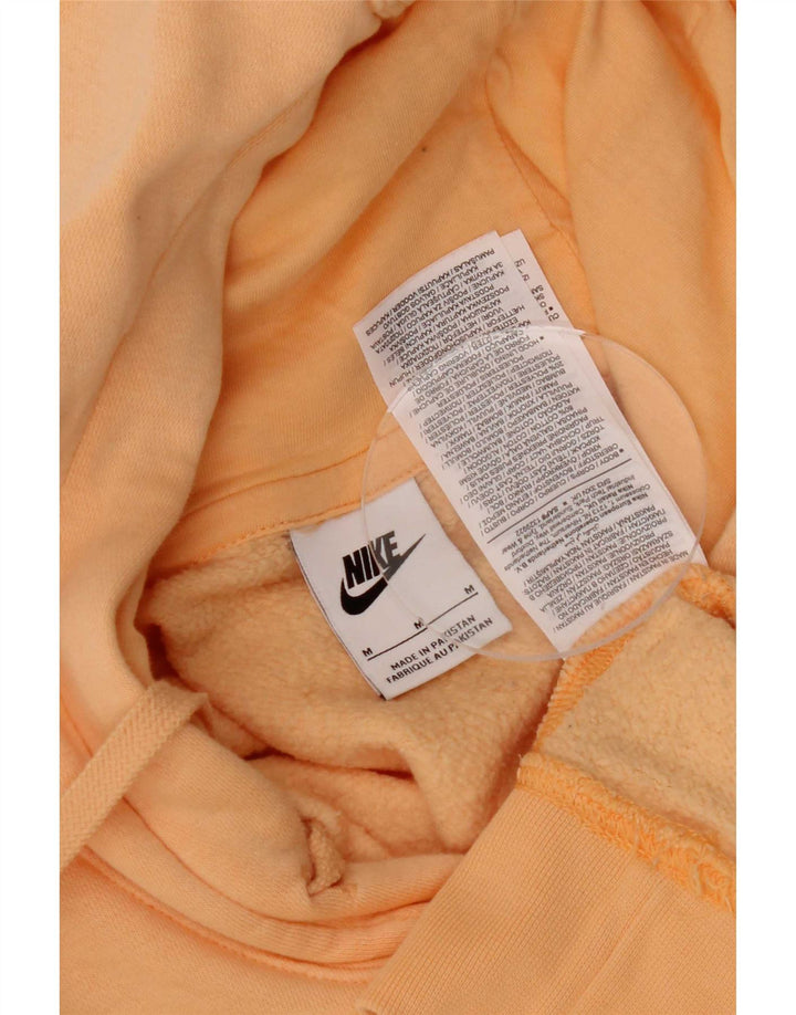 Pulover Nike pentru bărbați, bumbac portocaliu mediu