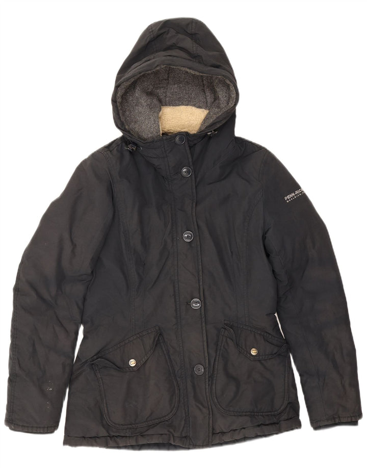Jachetă Windbreaker pentru femei cu glugă Woolrich UK 10 Small Black