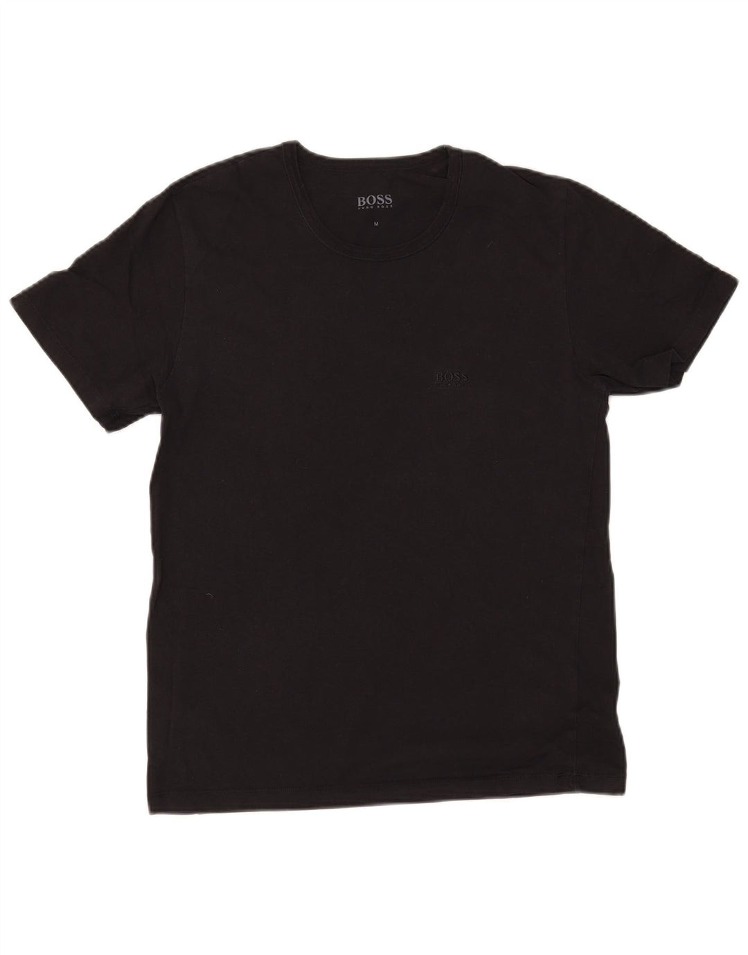 Tricou pentru bărbați Hugo Boss Top mediu din bumbac negru