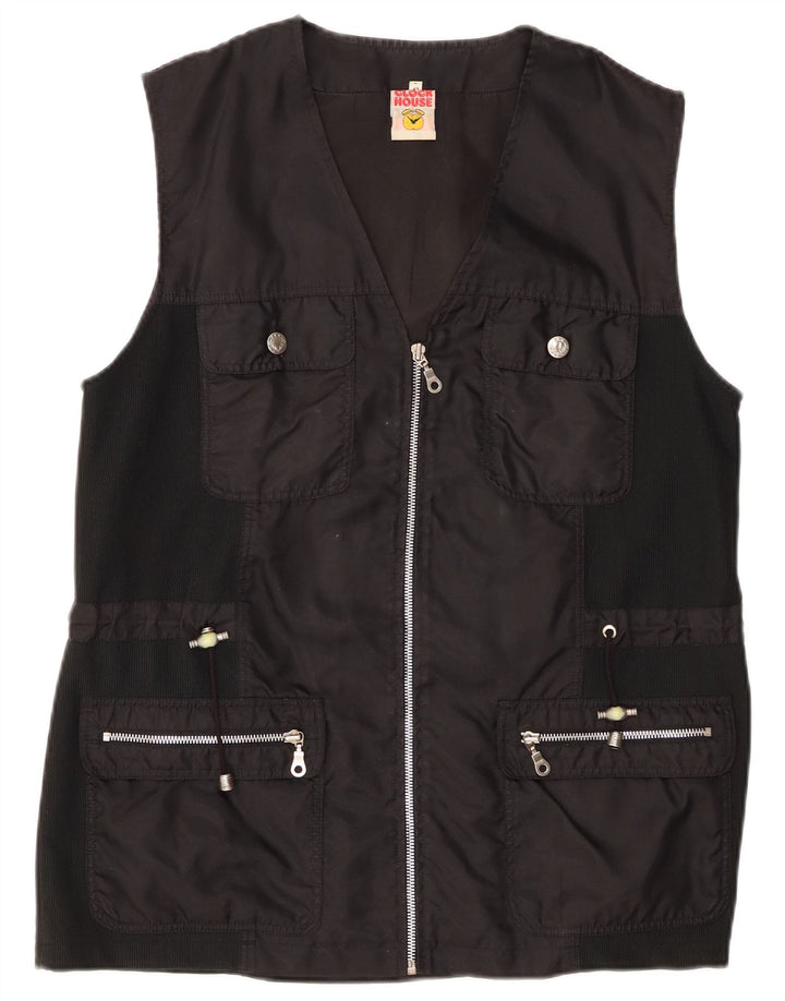 CLOCK HOUSE Gilet utilitar pentru femei IT 42 Medium Black