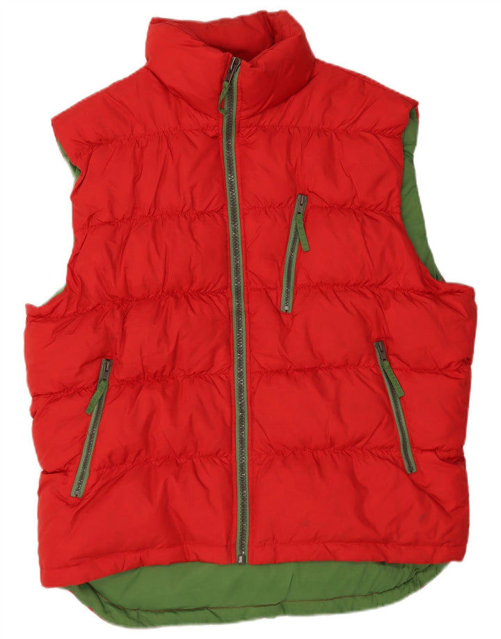 Gilet căptușit pentru bărbați Zara UK 40, mare, roșu, nailon
