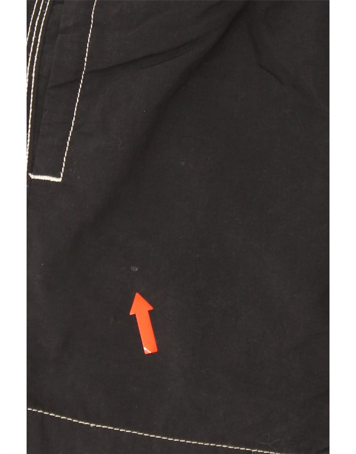 CHAMPION Mens Graphic Swimming Shorts Small Black Vintage Champion and Second-Hand Champion from Messina Hembry 