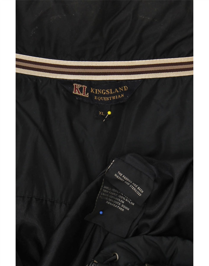 Jachetă căptușită pentru bărbați KINGSLAND UK 42 XL bleumarin poliester color bloc