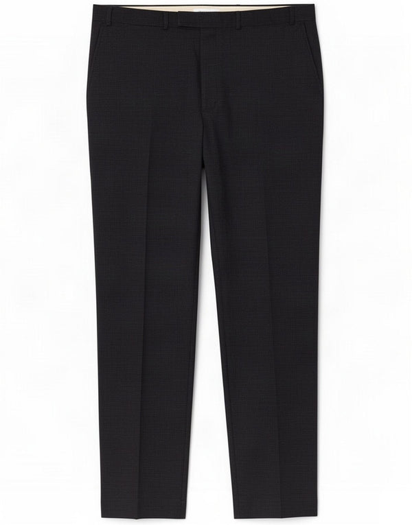 Pantaloni de costum pentru bărbați Marks & Spencer L40 L33 bleumarin picior de găină