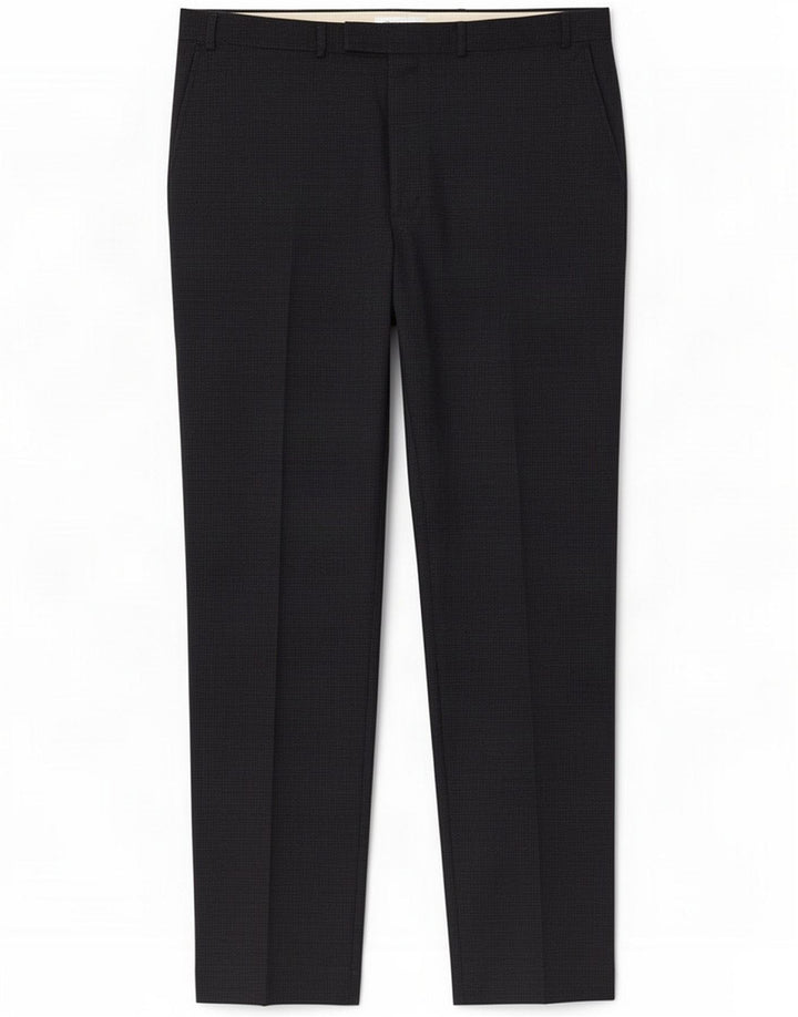 Pantaloni de costum pentru bărbați Marks & Spencer L40 L33 bleumarin picior de găină