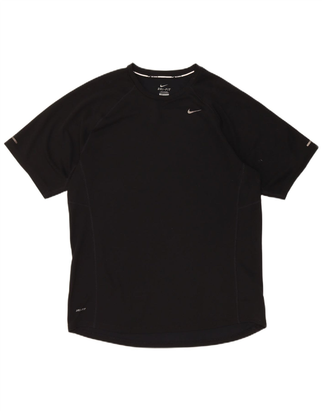 Tricou Nike Dri Fit pentru bărbați Top mare din poliester negru