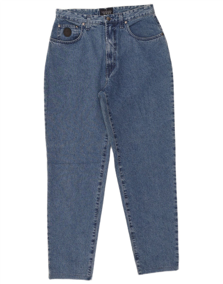 Trussardi blugi conici pentru femei W30 L29 albastru