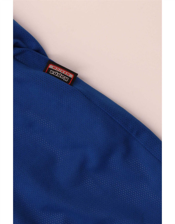 Pantaloni scurți sport Kappa pentru bărbați, albastru mediu, poliester color bloc