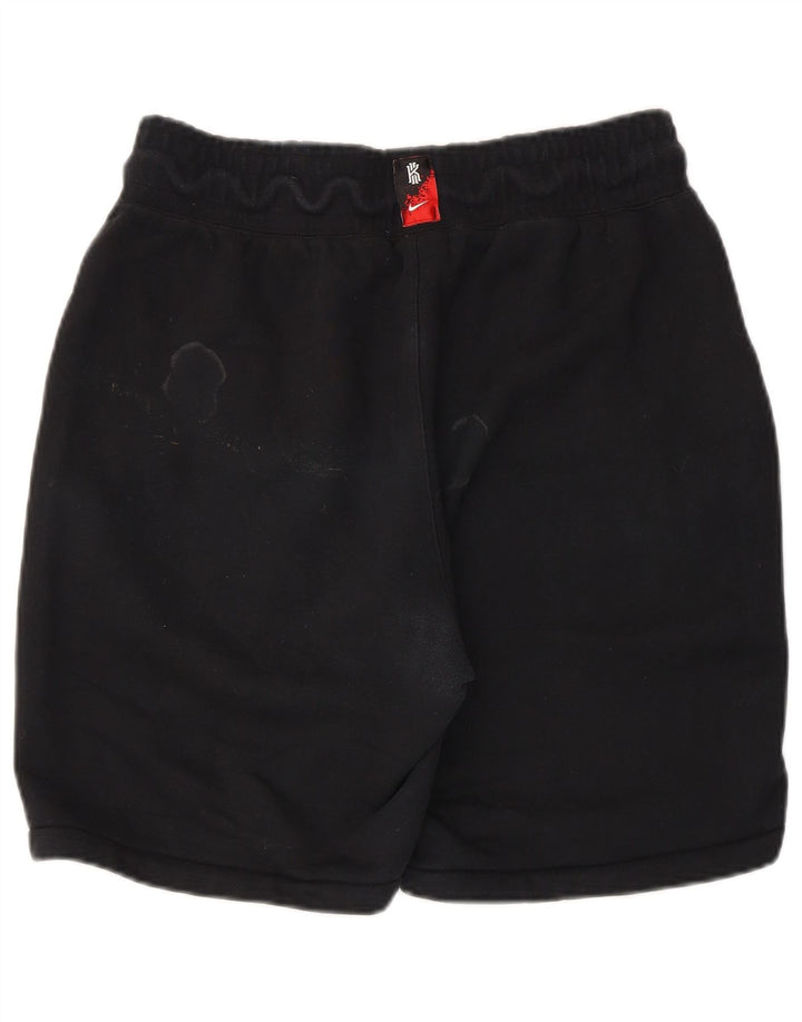 Pantaloni scurți sport Nike pentru bărbați, bumbac mediu negru
