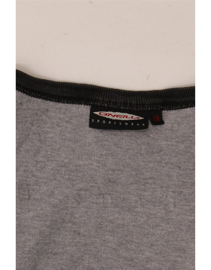 Tricou grafic pentru băieți O'Neill Top 15-16 ani, gri cu pete