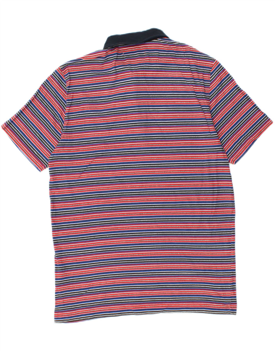 Tricou polo pentru bărbați Penguin, bumbac cu dungi multicolore medii