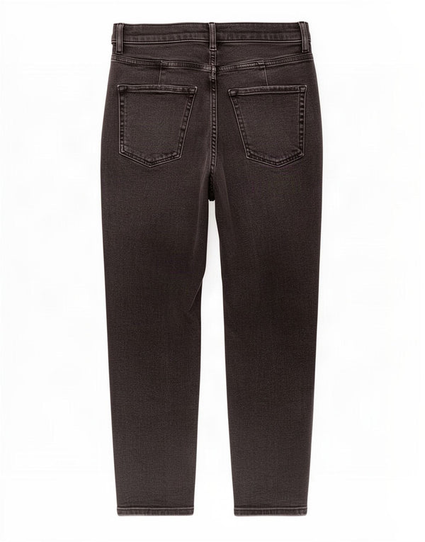 Marks & Spencer Blugi Mom Tapered pentru femei UK 8 Small W26 L25 Negru