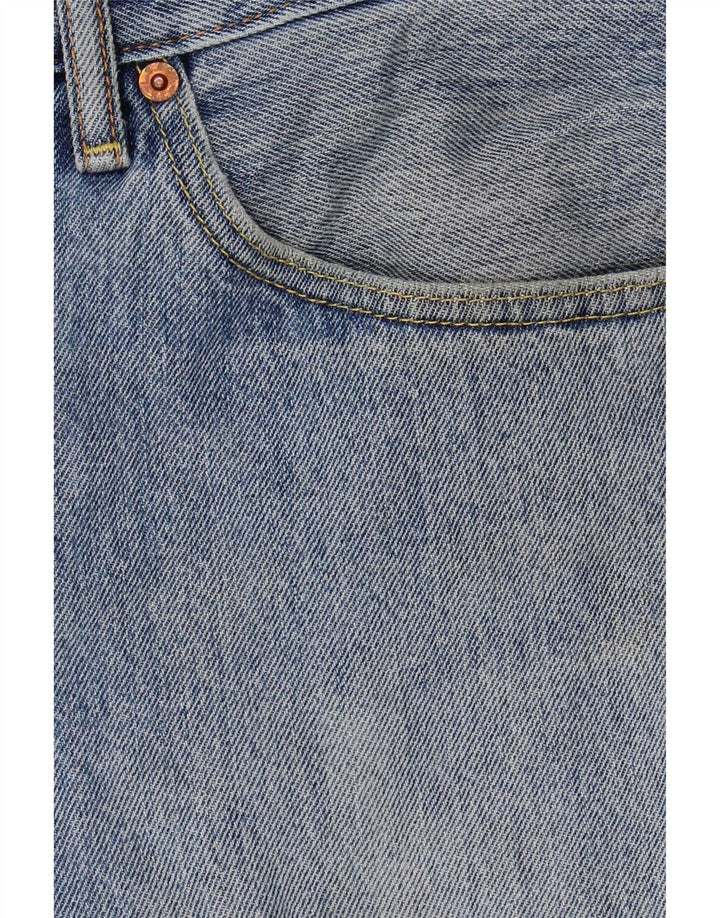 Blugi Levi's 505 Distressed Straight W36 L30 Albastru