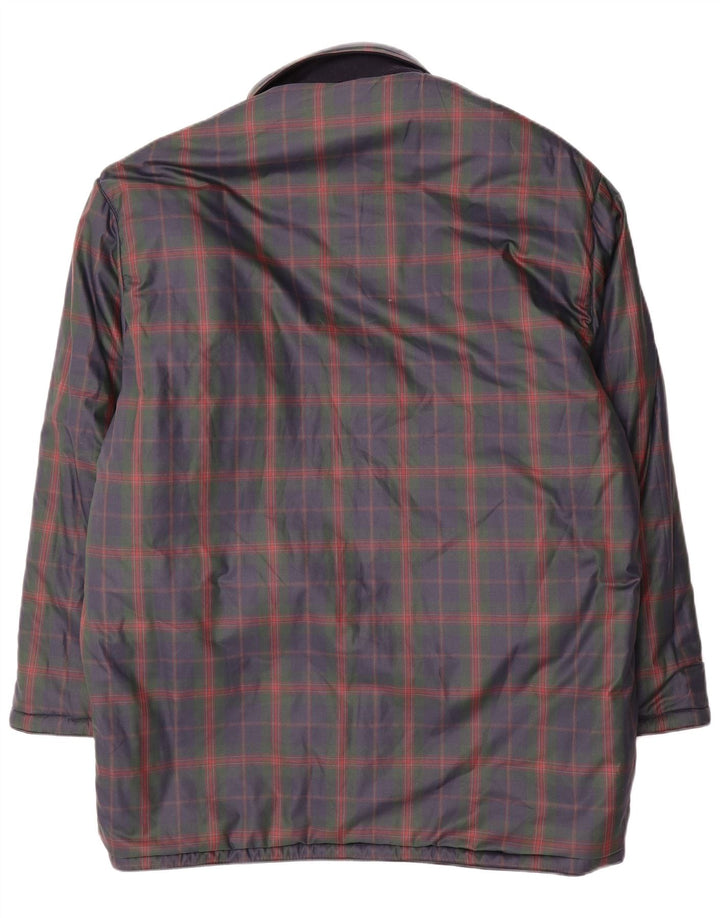 Jachetă reversibilă pentru bărbați NAVIGARE UK 44 2XL Lână bleumarin