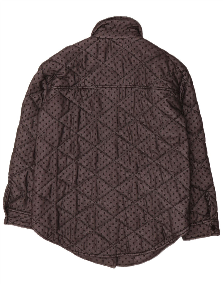 Jachetă matlasată supradimensionată pentru femei Phase Eight UK 8 Small Black Spotted