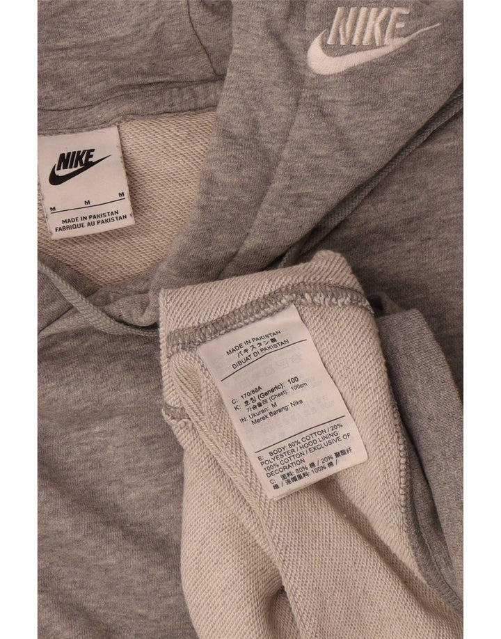 Pulover Nike pentru bărbați, bumbac, gri mediu