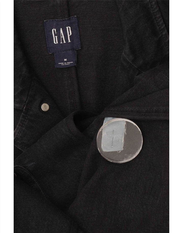 Jachetă de blugi pentru bărbați Gap UK 38, bumbac mediu negru