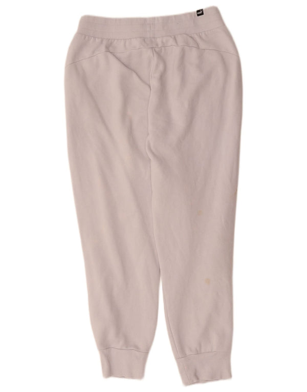 Pantaloni de trening Puma pentru femei Joggeri UK 14 Bumbac gri mediu